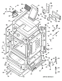 02 - Section2 parts for Ge Range JGBP38GES1 from AppliancePartsPros.com