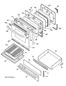 04 - Section4 parts for Ge Range JGBP79AEV2AA from AppliancePartsPros.com
