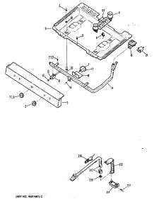 04 - Section4 parts for Ge Range JGBS02EN1 from AppliancePartsPros.com