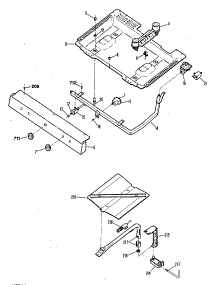 04 - Section4 parts for Ge Range JGBS02EN3 from AppliancePartsPros.com