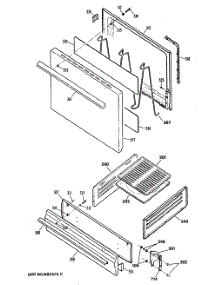 03 - Section3 parts for Ge Range JGBS02EN4 from AppliancePartsPros.com