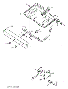 04 - Section4 parts for Ge Range JGBS02EN4 from AppliancePartsPros.com