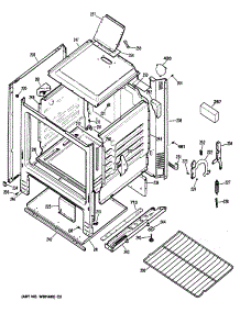 02 - Section2 parts for Ge Range JGBS02PN2 from AppliancePartsPros.com