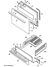 03 - Section3 parts for Ge Range JGBS02PN2 from AppliancePartsPros.com