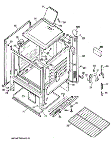 02 - Section2 parts for Ge Range JGBS02PN3 from AppliancePartsPros.com