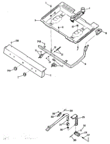 04 - Section4 parts for Ge Range JGBS02PN3 from AppliancePartsPros.com