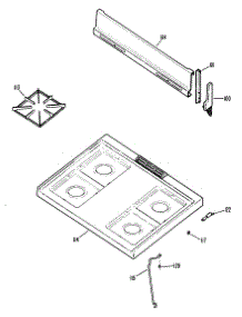02 - Section2 parts for Ge Range JGBS02PN5 from AppliancePartsPros.com