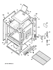 03 - Section3 parts for Ge Range JGBS02PN5 from AppliancePartsPros.com