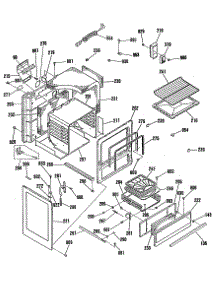 03 - Section3 parts for Ge Range JGBS03EK2 from AppliancePartsPros.com