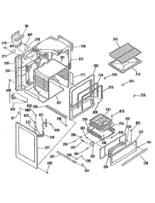 02 - Section2 parts for Ge Range JGBS03PK3 from AppliancePartsPros.com