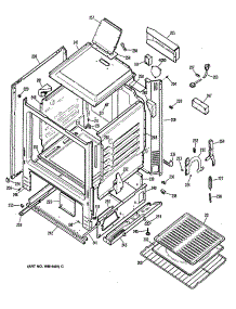02 - Section2 parts for Ge Range JGBS04EN1 from AppliancePartsPros.com