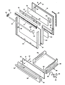 03 - Section3 parts for Ge Range JGBS04ER2 from AppliancePartsPros.com