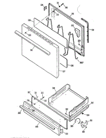 03 - Section3 parts for Ge Range JGBS04ER3 from AppliancePartsPros.com