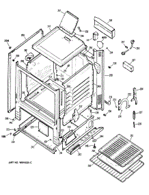 03 - Section3 parts for Ge Range JGBS04ER5 from AppliancePartsPros.com