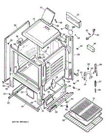 02 - Section2 parts for Ge Range JGBS04GEN1 from AppliancePartsPros.com