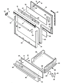 04 - Section4 parts for Ge Range JGBS04GER1 from AppliancePartsPros.com