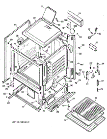 02 - Section2 parts for Ge Range JGBS04GER4 from AppliancePartsPros.com