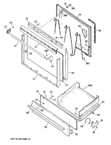 03 - Section3 parts for Ge Range JGBS04GER4 from AppliancePartsPros.com