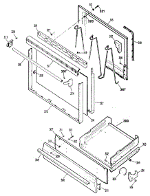 04 - Section4 parts for Ge Range JGBS04GER5 from AppliancePartsPros.com