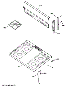 02 - Section2 parts for Ge Range JGBS04GEV1AD from AppliancePartsPros.com