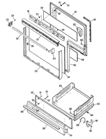 02 - Section2 parts for Ge Range JGBS04GPN1 from AppliancePartsPros.com