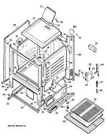 02 - Section2 parts for Ge Range JGBS04GPR1 from AppliancePartsPros.com