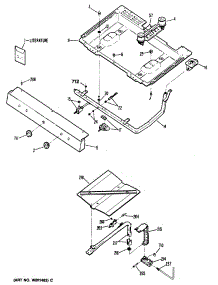 04 - Section4 parts for Ge Range JGBS04GPR1 from AppliancePartsPros.com