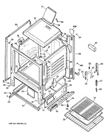 02 - Section2 parts for Ge Range JGBS04GPR2 from AppliancePartsPros.com