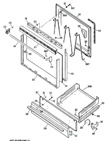 03 - Section3 parts for Ge Range JGBS04GPR3 from AppliancePartsPros.com