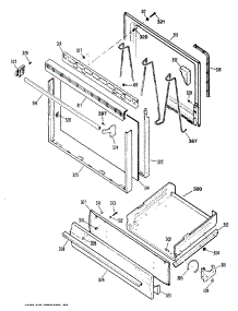 04 - Section4 parts for Ge Range JGBS04GPR4 from AppliancePartsPros.com