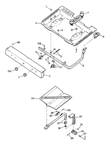 03 - Section3 parts for Ge Range JGBS04PR2 from AppliancePartsPros.com