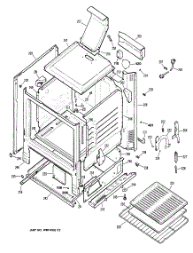 02 - Section2 parts for Ge Range JGBS06ER1 from AppliancePartsPros.com