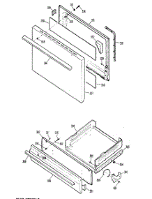 03 - Section3 parts for Ge Range JGBS06ER1 from AppliancePartsPros.com