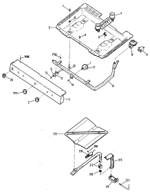 04 - Section4 parts for Ge Range JGBS06ES1 from AppliancePartsPros.com