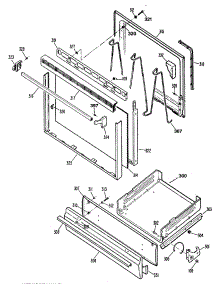 03 - Section3 parts for Ge Range JGBS12GER4 from AppliancePartsPros.com
