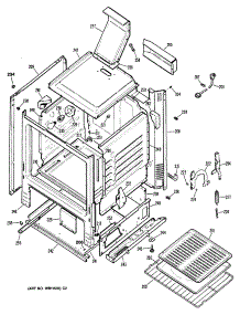 03 - Section3 parts for Ge Range JGBS12GER5 from AppliancePartsPros.com