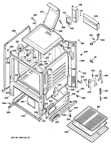 02 - Section2 parts for Ge Range JGBS14GES1 from AppliancePartsPros.com