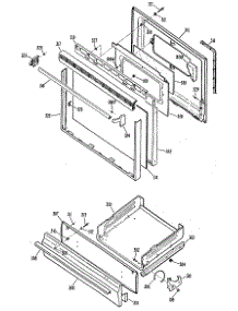 03 - Section3 parts for Ge Range JGBS14GES1 from AppliancePartsPros.com