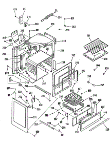 02 - Section2 parts for Ge Range JGBS15GEK7 from AppliancePartsPros.com