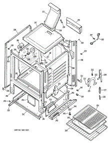 03 - Section3 parts for Ge Range JGBS15GEN1 from AppliancePartsPros.com