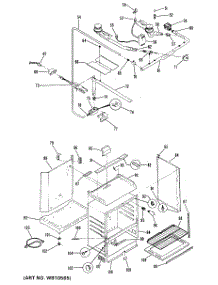 02 - Section2 parts for Ge Range JGBS16EH2 from AppliancePartsPros.com