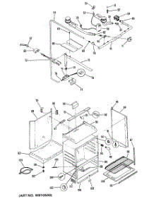 02 - Section2 parts for Ge Range JGBS16EH3 from AppliancePartsPros.com