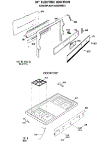 03 - 30`` Electric Ignition parts for Ge Range JGBS16EJ2 from AppliancePartsPros.com