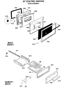 02 - 30`` Electric Ignition parts for Ge Range JGBS16GEJ2 from AppliancePartsPros.com
