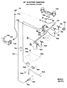 04 - 30`` Electric Ignition parts for Ge Range JGBS16GEJ2 from AppliancePartsPros.com