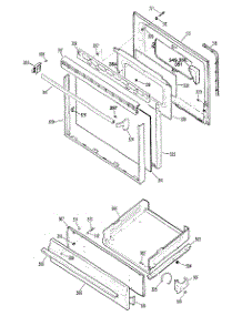 04 - Section4 parts for Ge Range JGBS16GEP1BB from AppliancePartsPros.com