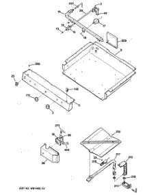 04 - Section4 parts for Ge Range JGBS16GEP4 from AppliancePartsPros.com