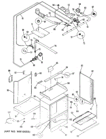02 - 30`` Gas Free Standing Range - Standing Pilot Ignition parts for Ge Range JGBS16GPH2 from AppliancePartsPros.com
