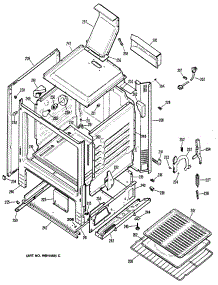 02 - Section2 parts for Ge Range JGBS17GER2 from AppliancePartsPros.com