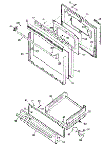 03 - Section3 parts for Ge Range JGBS17GER2 from AppliancePartsPros.com